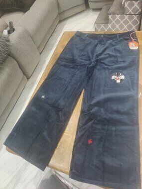 Samii Ryan Looney Tune Collab corduroy pants size XXL New